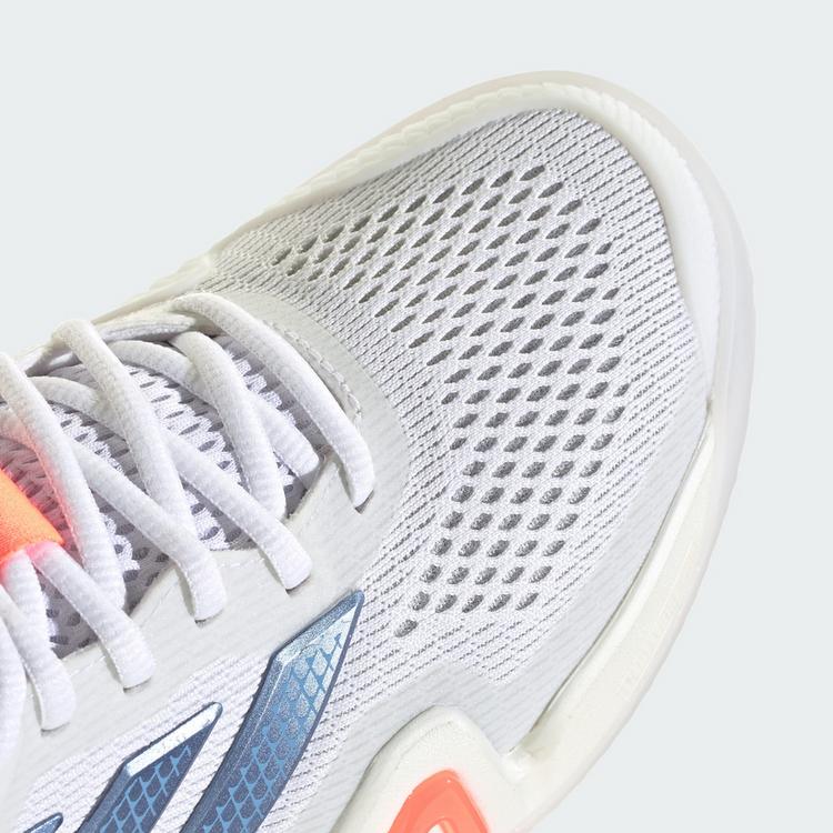 adidas adidas Barricade 14 Tennisschuh Tennisschuhe Damen - Cloud White / Halo Blue / Beam Orange - 7 | SportScheck