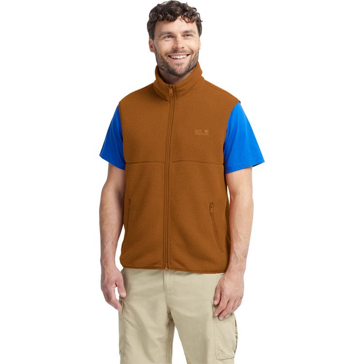 Jack Wolfskin Jack Wolfskin LITE CURL VEST M Fleeceweste Herren - autumn leaves - 0 | SportScheck