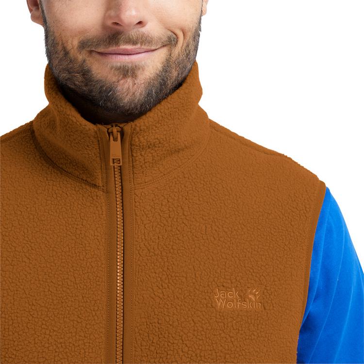 Jack Wolfskin Jack Wolfskin LITE CURL VEST M Fleeceweste Herren - autumn leaves - 0 | SportScheck