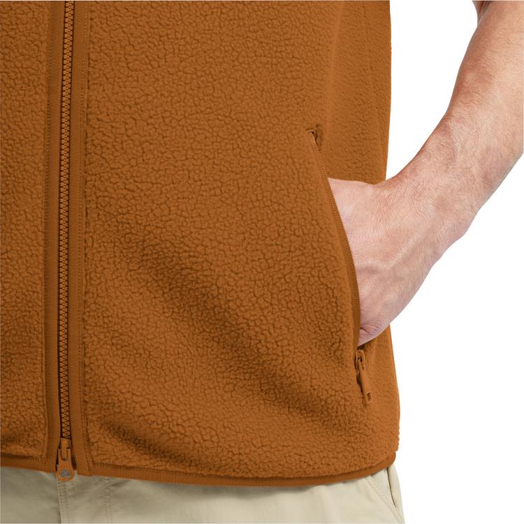 Jack Wolfskin Jack Wolfskin LITE CURL VEST M Fleeceweste Herren - autumn leaves - 1 | SportScheck