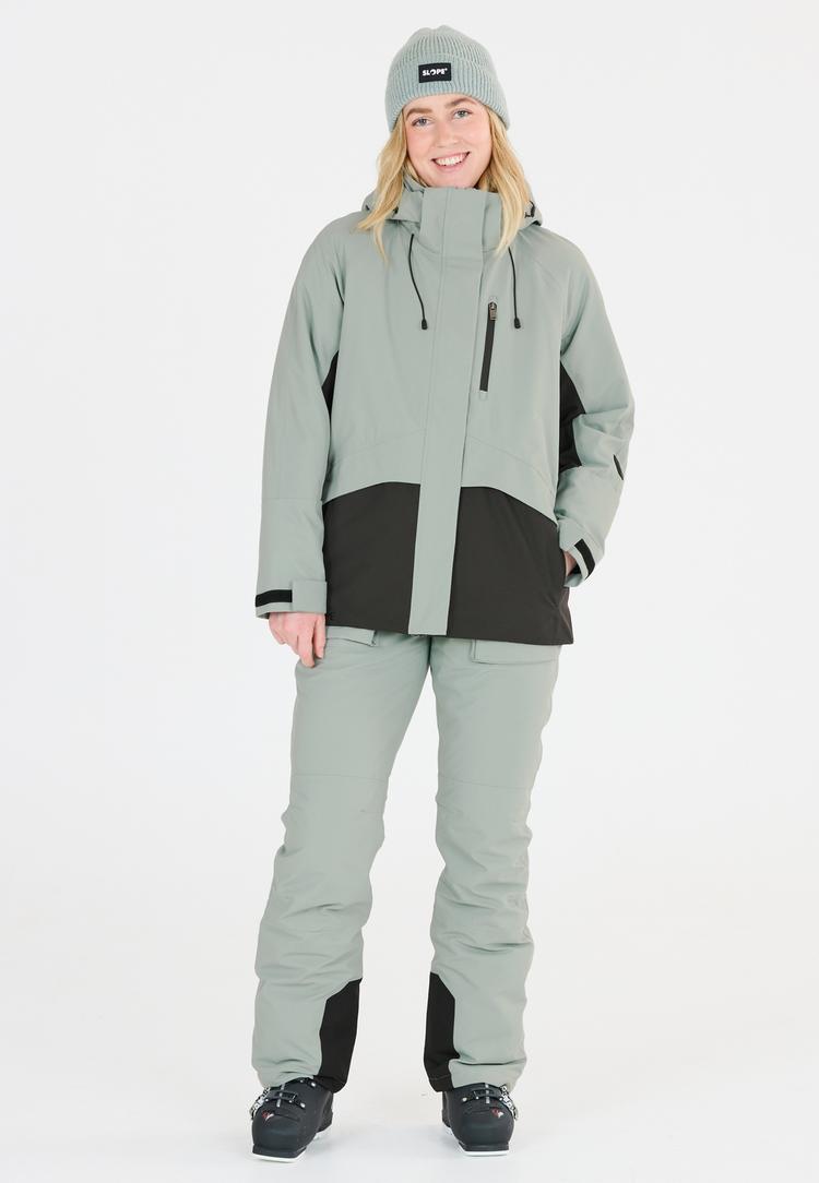 SLOPE SLOPE Kenai Skijacke Damen - 3103 Slate Gray - 0 | SportScheck