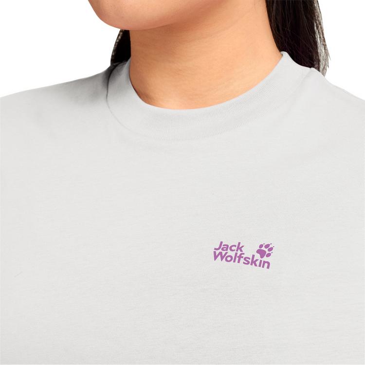 Jack Wolfskin Jack Wolfskin CELEBRATE THE PAW ORIGINAL T W T-Shirt Damen - PAW stark white - 0 | SportScheck