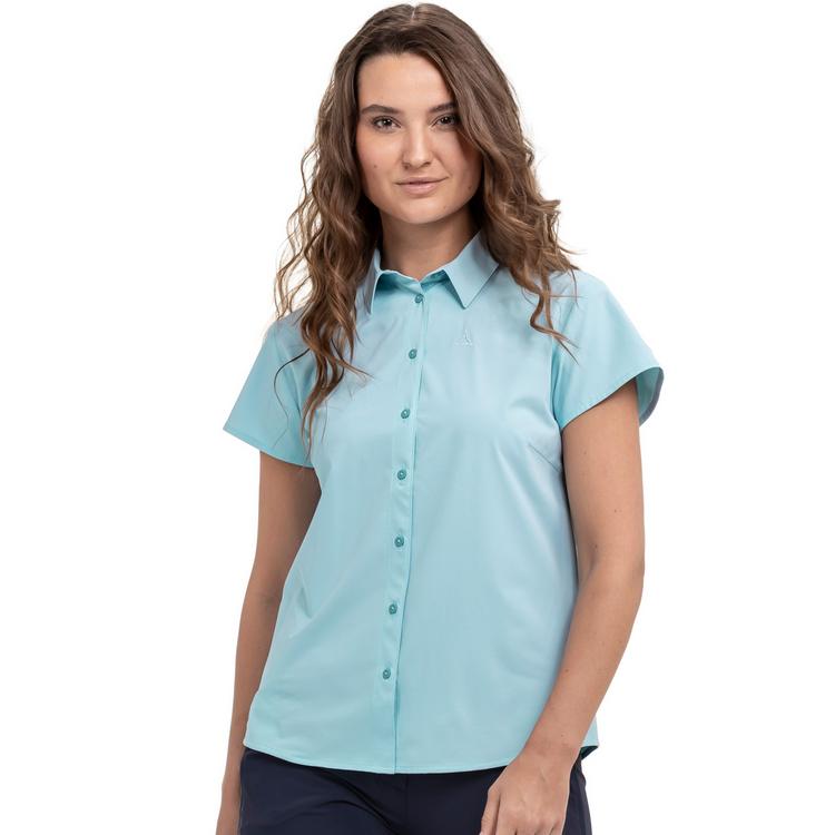Sch&ouml;ffel Sch&ouml;ffel Blouse Style Dooser WMN Funktionsbluse Damen - 8015 - blau - 0 | SportScheck