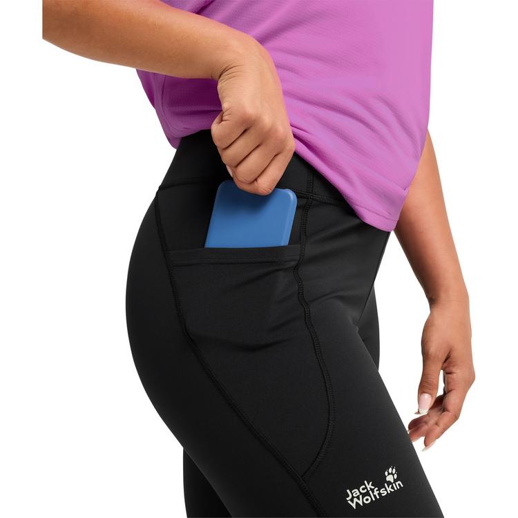 Jack Wolfskin Jack Wolfskin WILDSTRIDE SHORT TIGHTS W Funktionsshorts Damen - black - 2 | SportScheck
