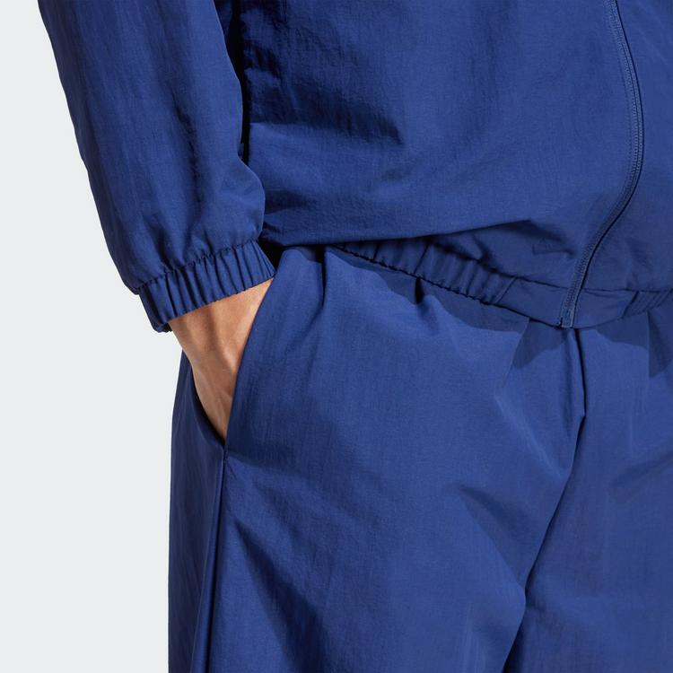 adidas adidas Hose Essential Small Logo Woven Open Hem Trainingshose Herren - Dark Blue / White - 1 | SportScheck