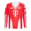 adidas FC Bayern M&uuml;nchen 25/26 Long Sleeve Trikot Kinder - Red