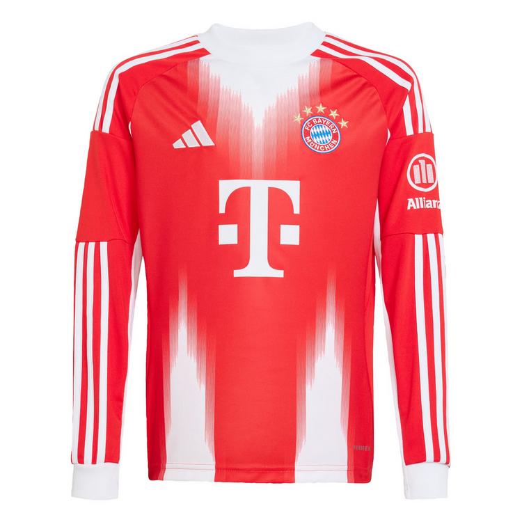 adidas adidas FC Bayern M&uuml;nchen 25/26 Long Sleeve Trikot Kinder - Red - 0 | SportScheck