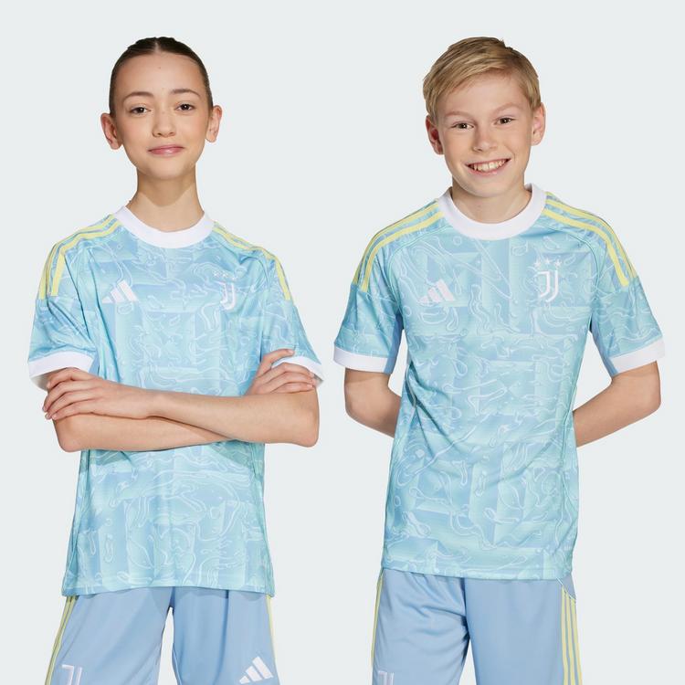 adidas adidas Juventus 25/26 Ausw&auml;rts-Jersey Kinder Teamtrikot Kinder - Ash Blue - 0 | SportScheck