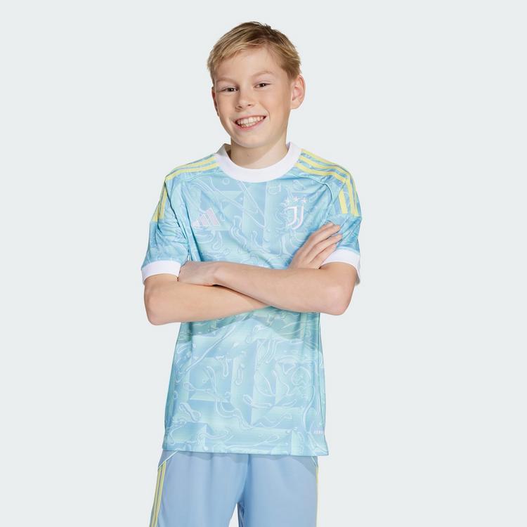 adidas adidas Juventus 25/26 Ausw&auml;rts-Jersey Kinder Teamtrikot Kinder - Ash Blue - 1 | SportScheck