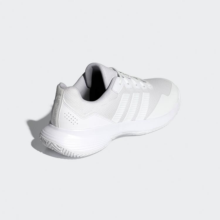 adidas adidas GAMECOURT 2 TENNISSCHUHE Tennisschuhe Herren - Cloud White / Cloud White / Cloud White - 4 | SportScheck