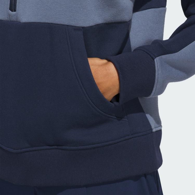 adidas adidas Jacke mit Rei&szlig;verschluss bis zur Brust Funktionssweatshirt Damen - Collegiate Navy - 1 | SportScheck