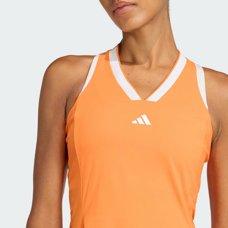 adidas adidas TENNIS CLIMACOOL KLEID PRO Tenniskleid Damen - Pure Orange - 0 | SportScheck