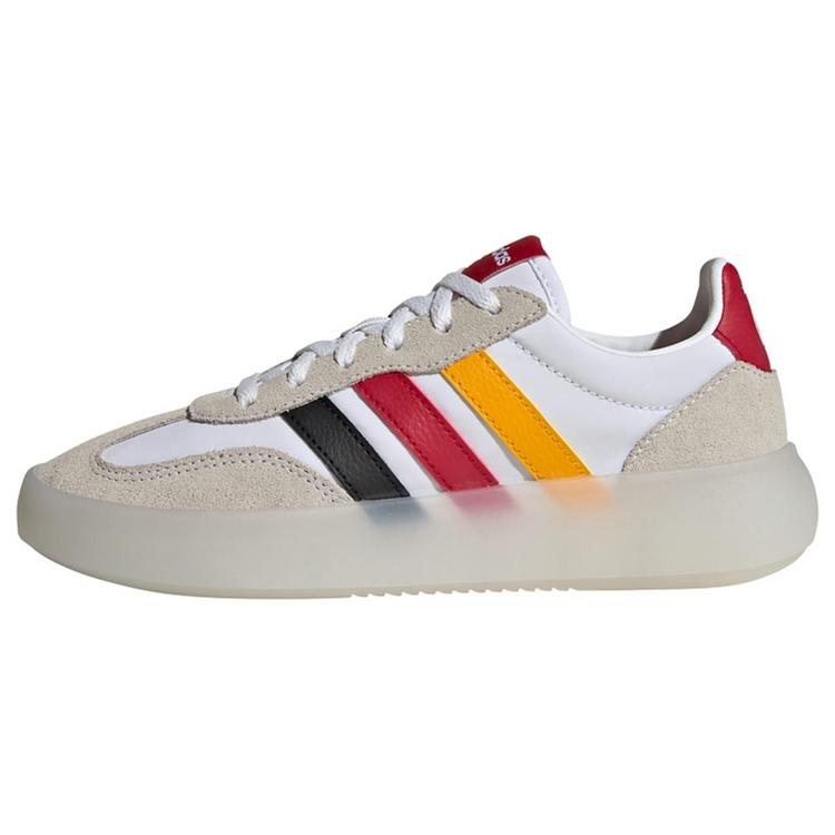adidas adidas BREAKNET 3.0 KIDS FUSSBALLSCHUH Sneaker Kinder - Cloud White / Collegiate Gold / None - 0 | SportScheck