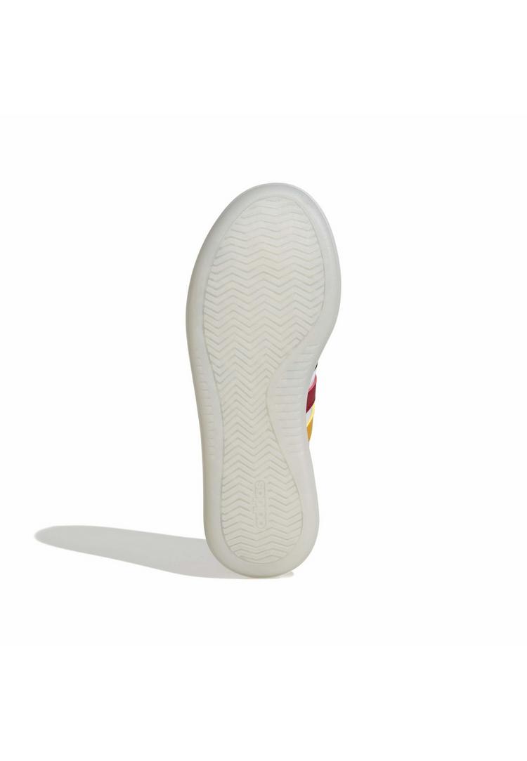 adidas adidas BREAKNET 3.0 KIDS FUSSBALLSCHUH Sneaker Kinder - Cloud White / Collegiate Gold / None - 3 | SportScheck