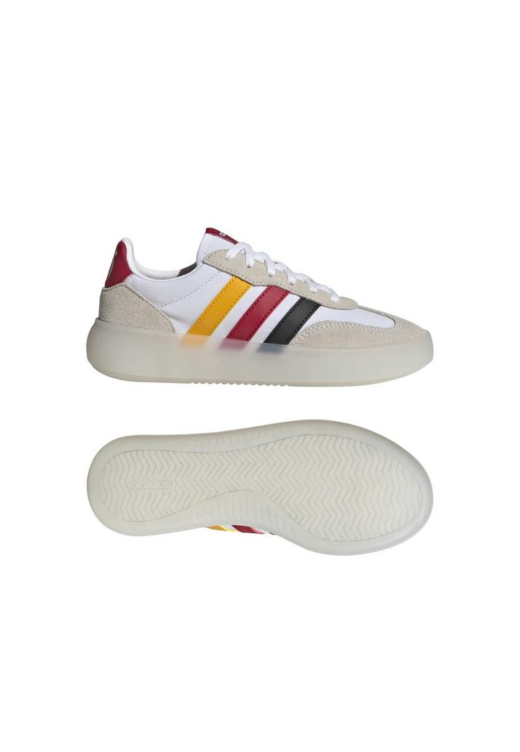 adidas adidas BREAKNET 3.0 KIDS FUSSBALLSCHUH Sneaker Kinder - Cloud White / Collegiate Gold / None - 4 | SportScheck
