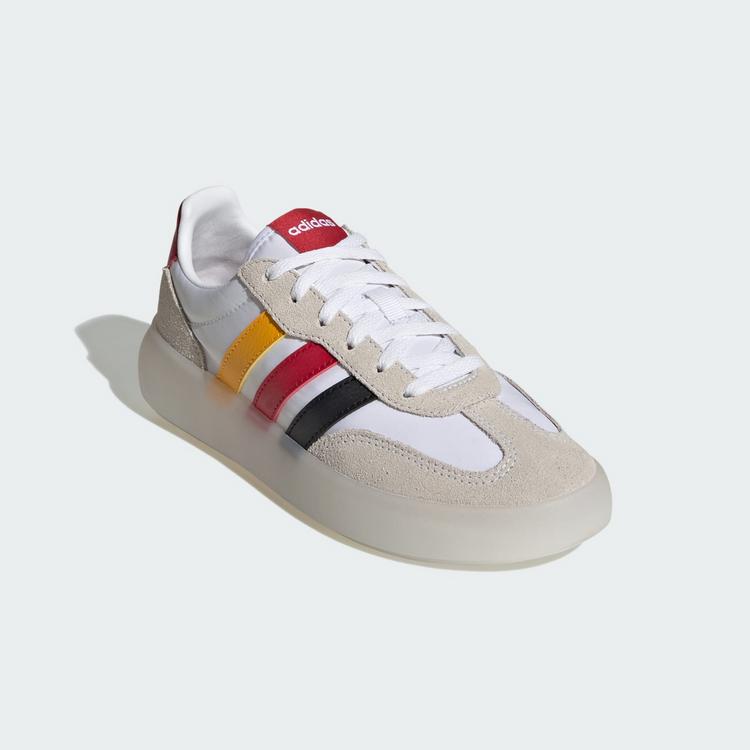 adidas adidas BREAKNET 3.0 KIDS FUSSBALLSCHUH Sneaker Kinder - Cloud White / Collegiate Gold / None - 7 | SportScheck