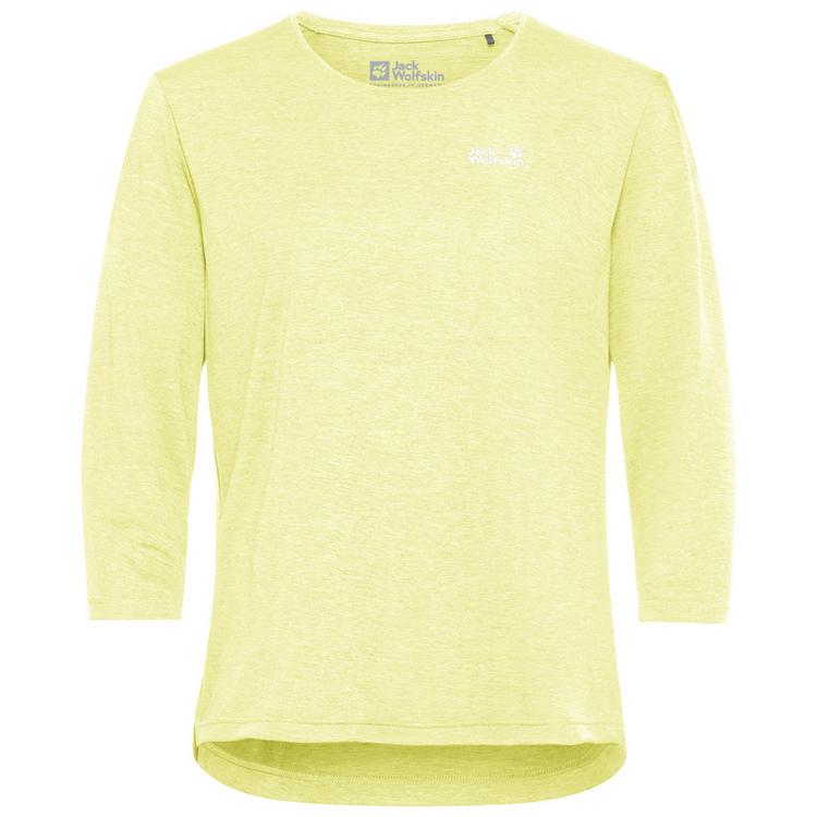 Jack Wolfskin Jack Wolfskin WILDTRAIL 3/4 W Funktionsshirt Damen - daisy - 0 | SportScheck
