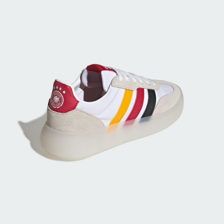 adidas adidas BREAKNET 3.0 KIDS FUSSBALLSCHUH Sneaker Kinder - Cloud White / Collegiate Gold / None - 9 | SportScheck