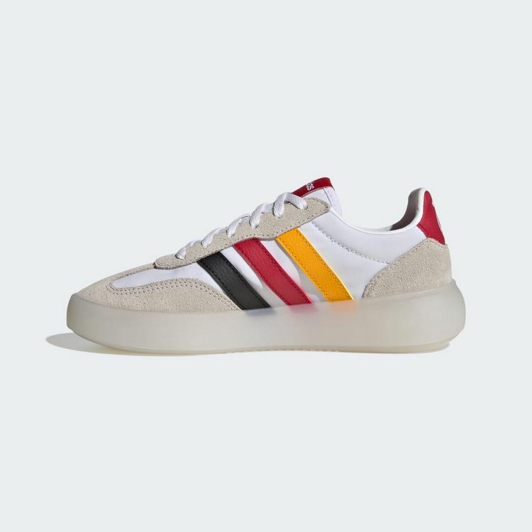 adidas adidas BREAKNET 3.0 KIDS FUSSBALLSCHUH Sneaker Kinder - Cloud White / Collegiate Gold / None - 11 | SportScheck
