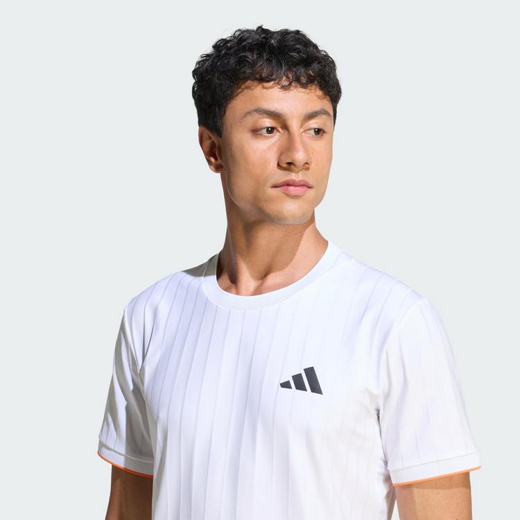 adidas adidas TENNIS CLIMACOOL FREELIFT T-SHIRT PRO T-Shirt Herren - White - 0 | SportScheck