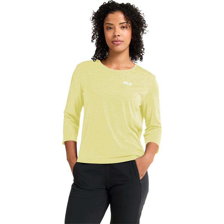 Jack Wolfskin Jack Wolfskin WILDTRAIL 3/4 W Funktionsshirt Damen - daisy - 0 | SportScheck