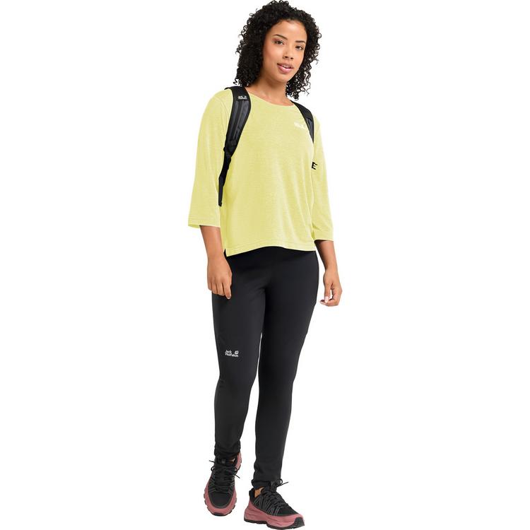 Jack Wolfskin Jack Wolfskin WILDTRAIL 3/4 W Funktionsshirt Damen - daisy - 2 | SportScheck