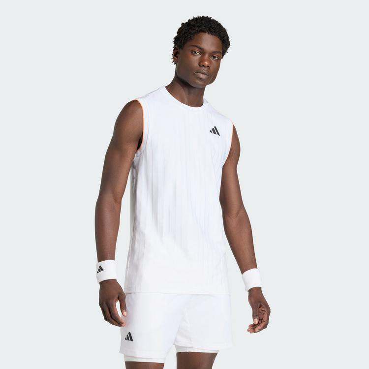 adidas adidas TENNIS CLIMACOOL PRO TANKTOP Tanktop Herren - White - 0 | SportScheck