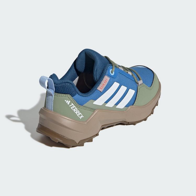 adidas adidas TERREX AX4r Wanderschuh Wanderschuhe Kinder - Ray Blue / Off White / Tent Green - 4 | SportScheck