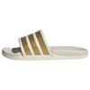 adidas ADILETTE COMFORT 2.0 BADESCHLAPPEN Badelatschen Damen - Off White / Gold Metallic / Chalk White