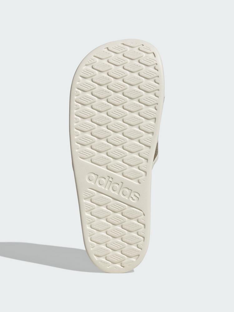 adidas adidas ADILETTE COMFORT 2.0 BADESCHLAPPEN Badelatschen Damen - Off White / Gold Metallic / Chalk White - 2 | SportScheck