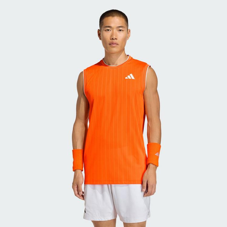 adidas adidas TENNIS CLIMACOOL+ PRO TANKTOP Tanktop Herren - Pure Orange - 0 | SportScheck