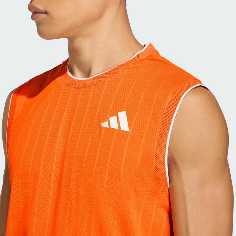 adidas adidas TENNIS CLIMACOOL+ PRO TANKTOP Tanktop Herren - Pure Orange - 0 | SportScheck