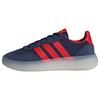 adidas BREAKNET 3.0 KIDS FUSSBALLSCHUH Sneaker Kinder - Dark Blue / Vivid Red / Crew Yellow