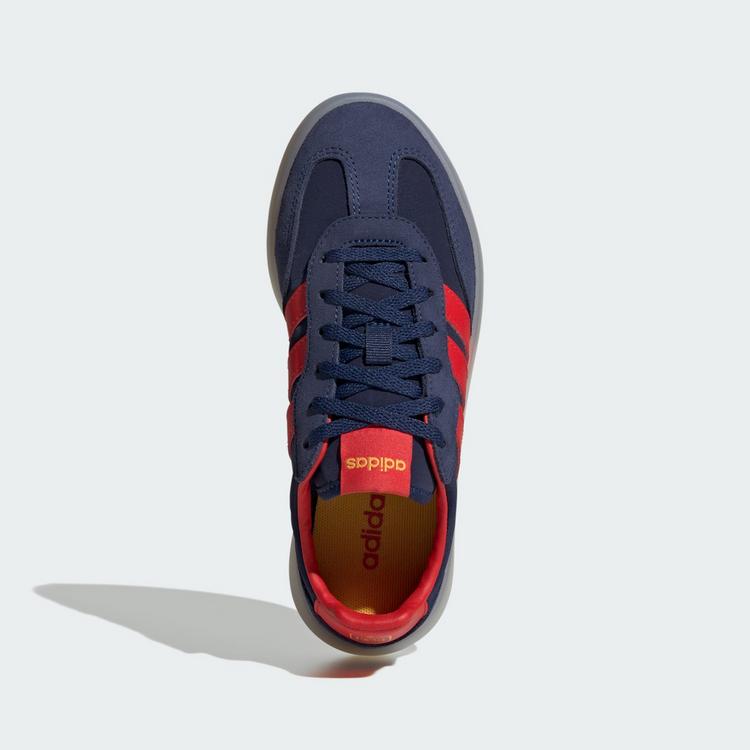 adidas adidas BREAKNET 3.0 KIDS FUSSBALLSCHUH Sneaker Kinder - Dark Blue / Vivid Red / Crew Yellow - 2 | SportScheck