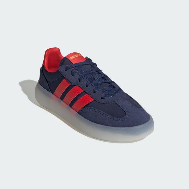 adidas adidas BREAKNET 3.0 KIDS FUSSBALLSCHUH Sneaker Kinder - Dark Blue / Vivid Red / Crew Yellow - 7 | SportScheck