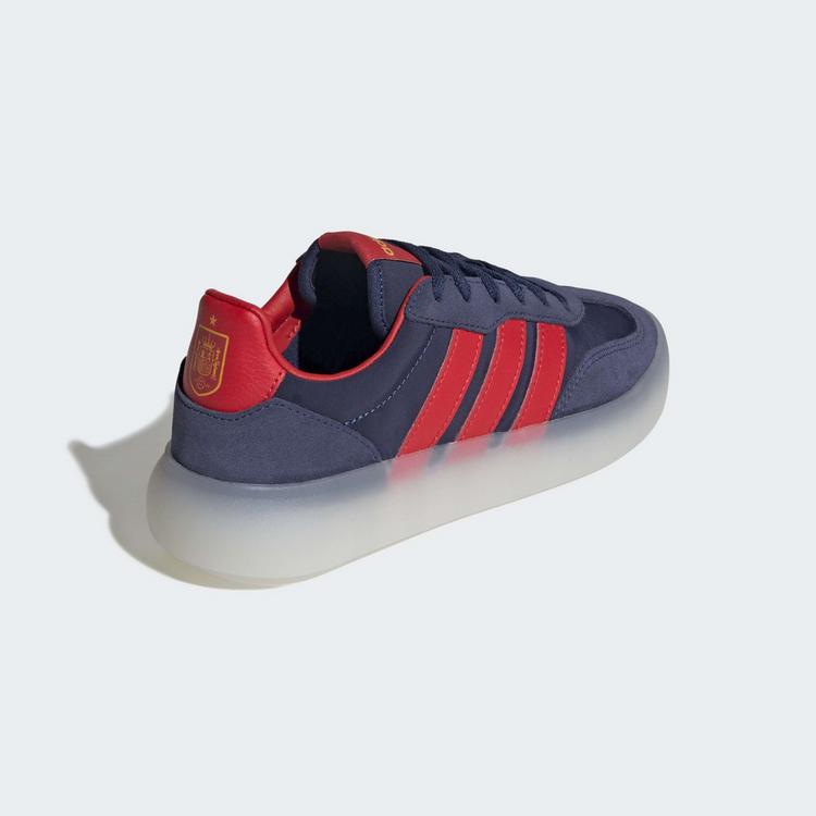 adidas adidas BREAKNET 3.0 KIDS FUSSBALLSCHUH Sneaker Kinder - Dark Blue / Vivid Red / Crew Yellow - 8 | SportScheck