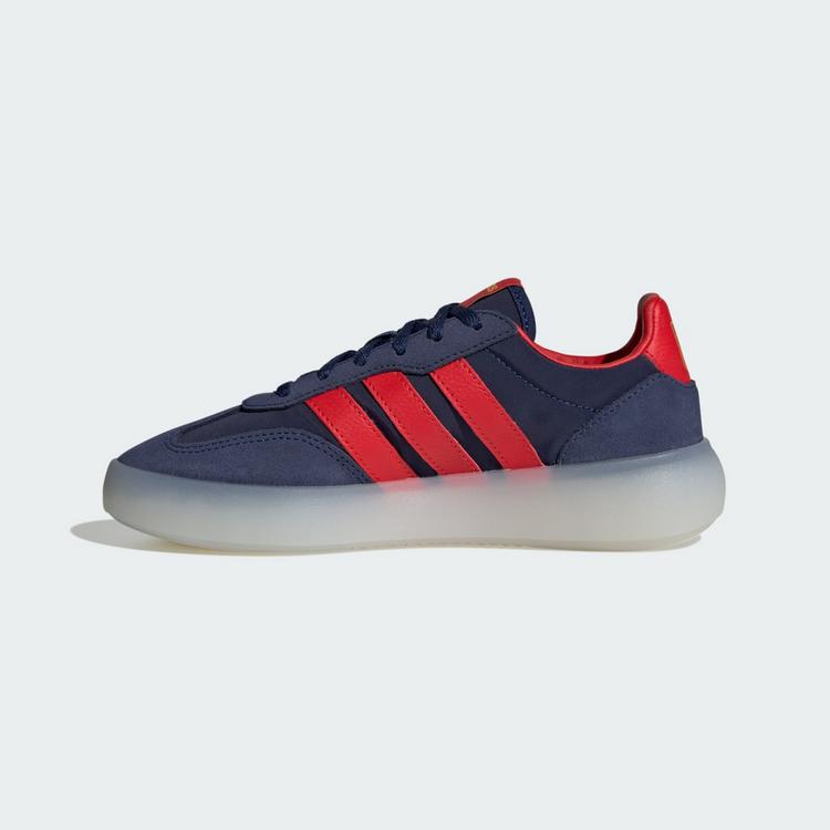 adidas adidas BREAKNET 3.0 KIDS FUSSBALLSCHUH Sneaker Kinder - Dark Blue / Vivid Red / Crew Yellow - 11 | SportScheck