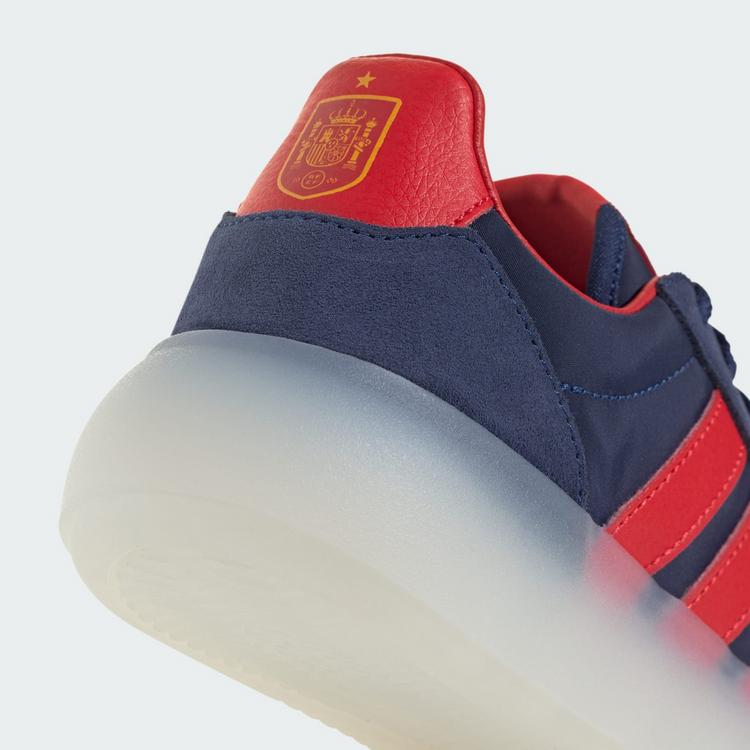 adidas adidas BREAKNET 3.0 KIDS FUSSBALLSCHUH Sneaker Kinder - Dark Blue / Vivid Red / Crew Yellow - 14 | SportScheck