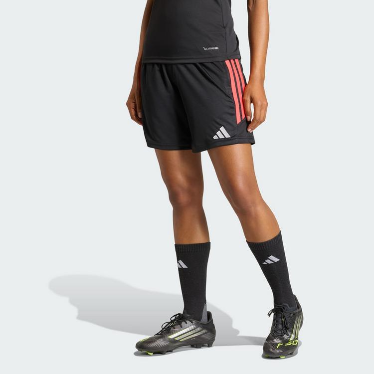 adidas adidas Tiro26 League Trainingsshorts Fu&szlig;ballshorts Damen - Black / Semi Lucid Red - 0 | SportScheck