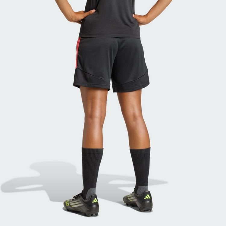 adidas adidas Tiro26 League Trainingsshorts Fu&szlig;ballshorts Damen - Black / Semi Lucid Red - 1 | SportScheck