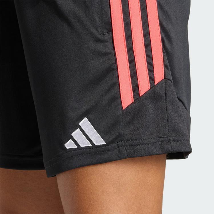 adidas adidas Tiro26 League Trainingsshorts Fu&szlig;ballshorts Damen - Black / Semi Lucid Red - 1 | SportScheck