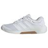 adidas Dropset 4 Power Training Schuh Fitnessschuhe Damen - Cloud White / Cloud White / Cloud White