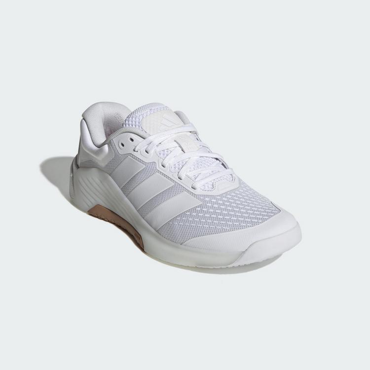 adidas adidas Dropset 4 Power Training Schuh Fitnessschuhe Damen - Cloud White / Cloud White / Cloud White - 3 | SportScheck
