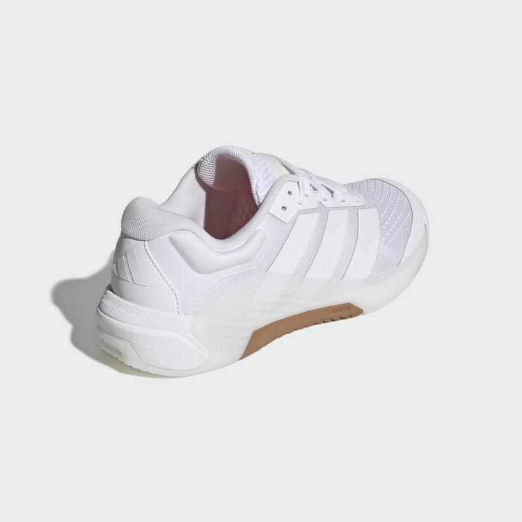 adidas adidas Dropset 4 Power Training Schuh Fitnessschuhe Damen - Cloud White / Cloud White / Cloud White - 4 | SportScheck