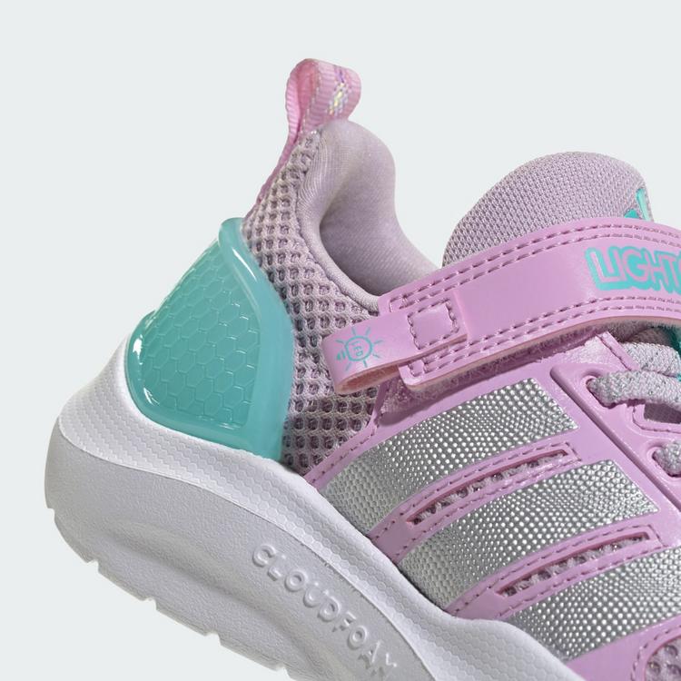 adidas adidas LIGHTORAMA RUNNER KIDS SCHUH Sneaker Kinder - Ice Lavender / Silver Metallic / Flash Aqua - 7 | SportScheck