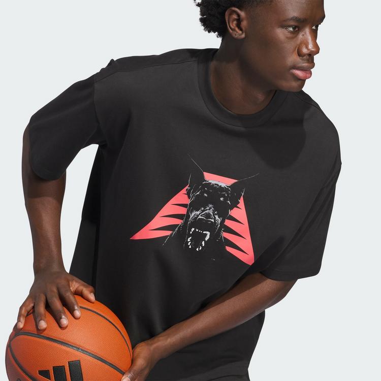 adidas adidas Anthony Edwards Dawg T-Shirt Basketball Shirt Herren - Black - 0 | SportScheck