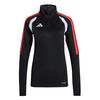 adidas Tiro26 League Trainingsoberteil Trainingsanzug Damen - Black / Semi Lucid Red