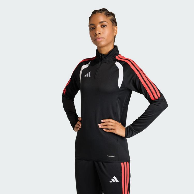 adidas adidas Tiro26 League Trainingsoberteil Trainingsanzug Damen - Black / Semi Lucid Red - 0 | SportScheck