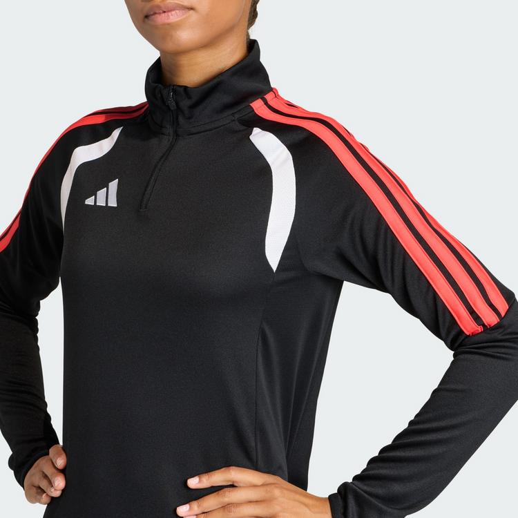 adidas adidas Tiro26 League Trainingsoberteil Trainingsanzug Damen - Black / Semi Lucid Red - 1 | SportScheck
