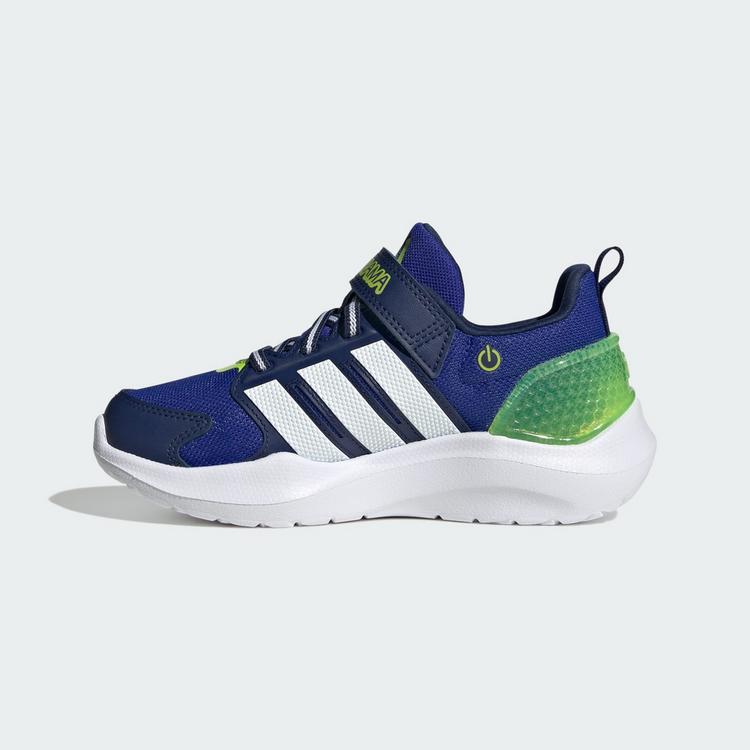 adidas adidas LIGHTORAMA RUNNER KIDS SCHUH Sneaker Kinder - Lucid Blue / Cloud White / Solar Slime - 5 | SportScheck